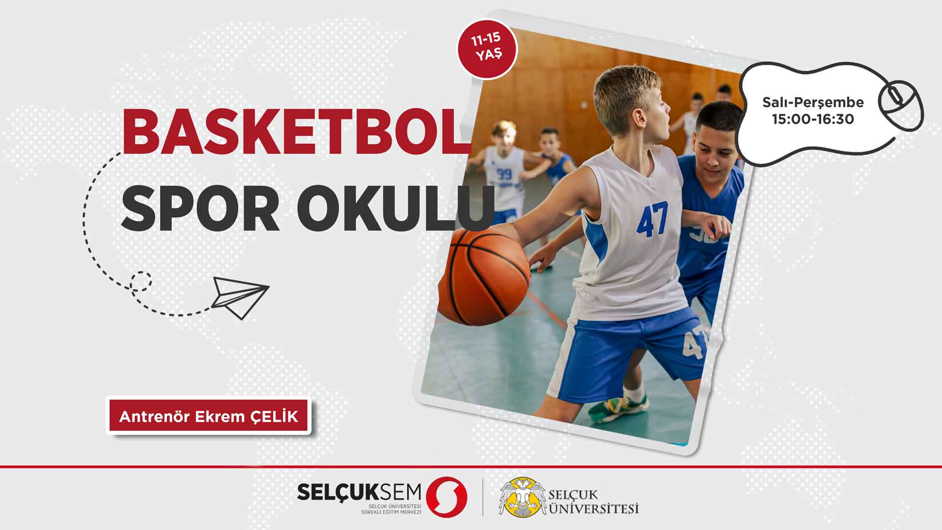 Basketbol Kursu(11-15 Yaş)